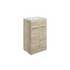 vito 510mm floor standing 2 door basin unit basin oak, Alessio, Sink Vanity Unit, Basin Unit, 2