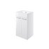 vito 510mm floor standing 2 door basin unit basin white glo, Alessio, Sink Vanity Unit, Basin Unit, 3
