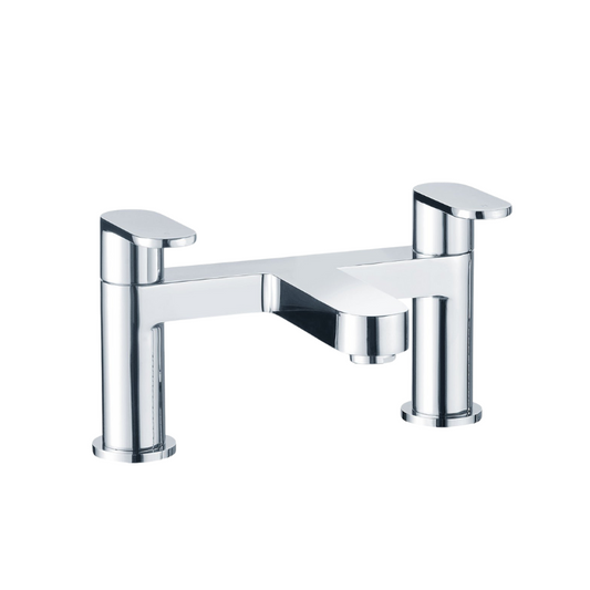 aurora chrome bath filler mixer tap 1, Alessio, Chrome Bath Taps, Taps, 1