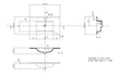 vito 610mm floor standing 2 door basin unit basin grey glo, Alessio, Sink Vanity Unit, Basin Unit, 5