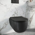 riviera round wall hung wc black, Scudo, Wall Hung Toilet, 1