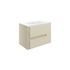 zane 815mm wall hung basin unit white basin matt cotton oak effect finish, Alessio, Wall Hung Vanity Unit, 3