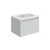 zante 615mm wall hung basin unit mineral grey, Alessio, Wall Hung Vanity Unit, 3