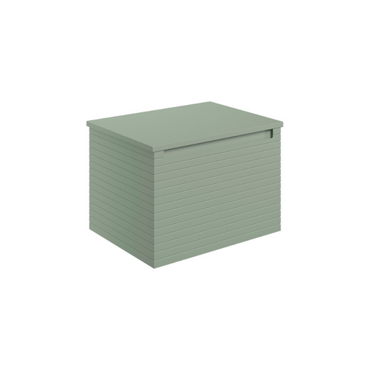zante 600mm wall hung basin unit worktop willow green, Alessio, Wall Hung Vanity Unit, 4
