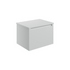 zante 600mm wall hung basin unit worktop mineral grey, Alessio, Wall Hung Vanity Unit, 3