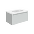 zante 815mm wall hung basin unit mineral grey, Alessio, Wall Hung Vanity Unit, 5