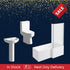 Zen Shower Bath Suite 1700mm Right Hand Bath
