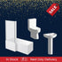 Zen Shower Bath Suite 1700mm Left Hand Bath