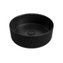 zeta matt black ceramic basin waste 355mm, Alessio, Basins, Counter Top Bowl , 3