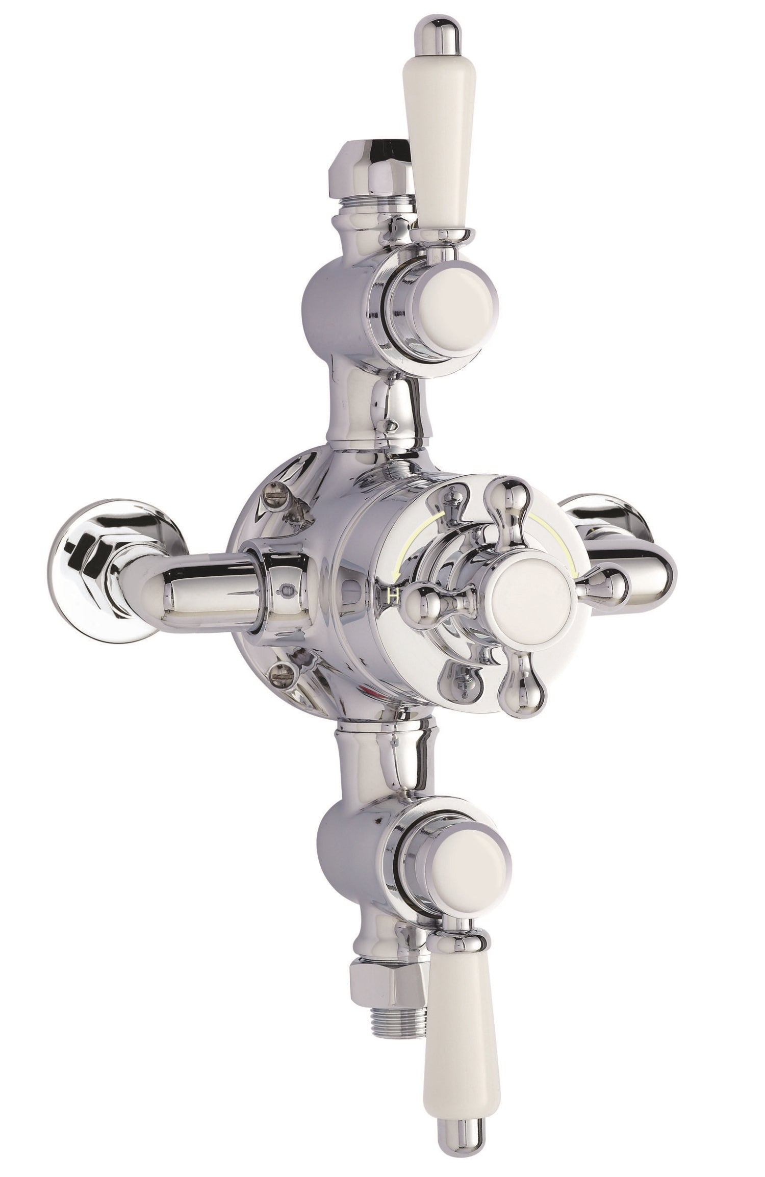 Nuie Triple Thermostatic Shower Valve