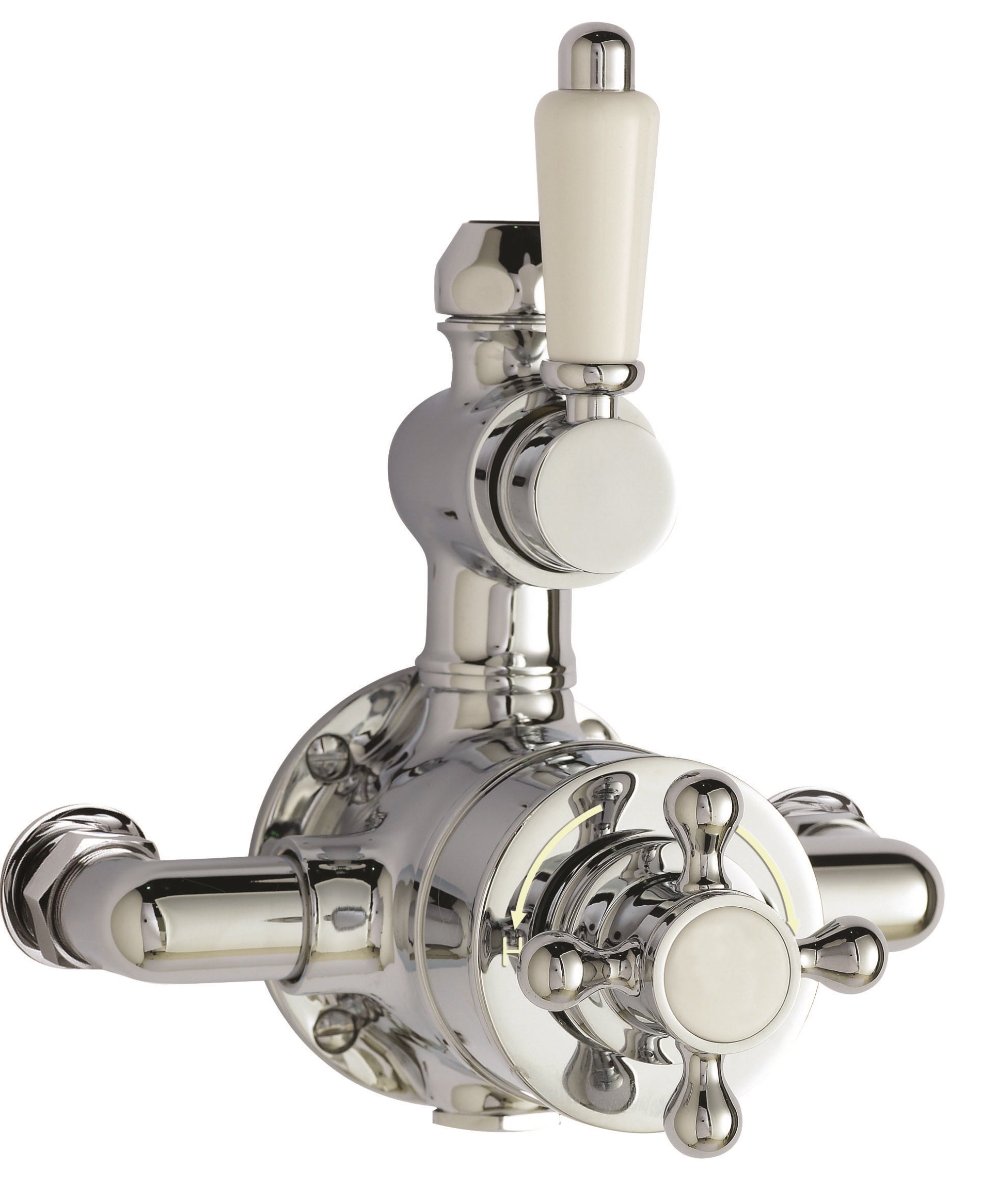 Nuie Twin Thermostatic Shower Valve
