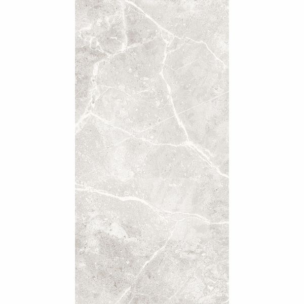 Agora Light Grey Matt Marble Effect Wall Tile 600x300mm