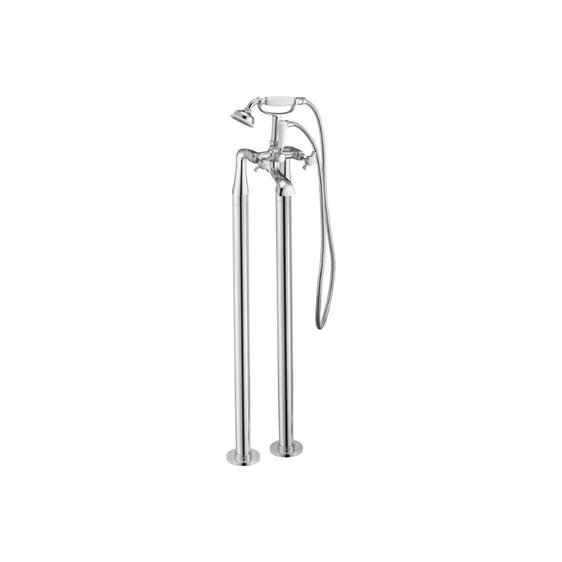 Aria Freestanding Bath Shower Mixer Tap with Shower Mixer