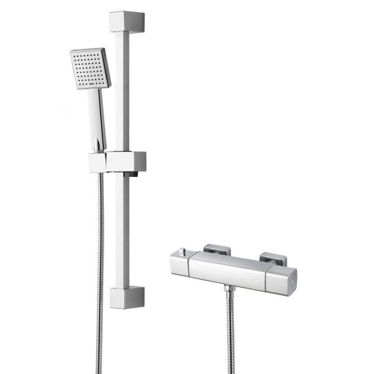 Alessia Cool-Touch Thermostatic Bar Mixer Shower