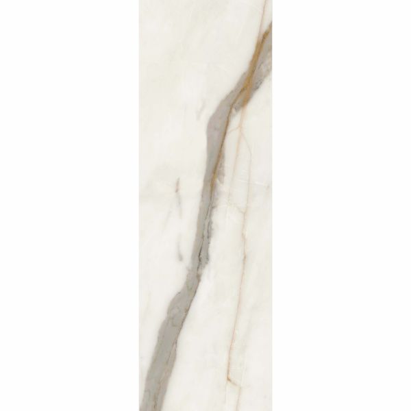 Cristallo White Satin Marble Effect Tiles 740x240mm
