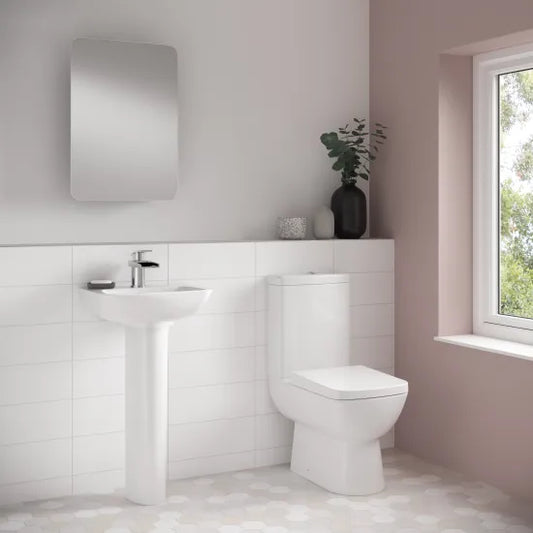 Ambrose 450mm 1TH Basin & Pedestal