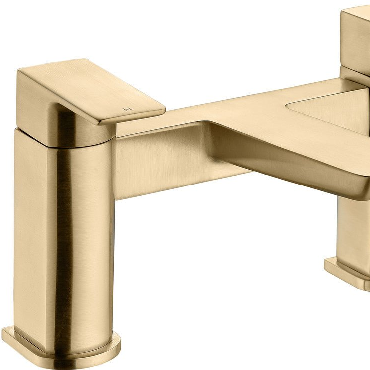 Antonio Brushed Brass Bath Filler Mixer Tap