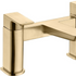 antonio brushed brass bath filler mixer tap, Alessio, Brushed Brass Bath Taps, Taps, 3