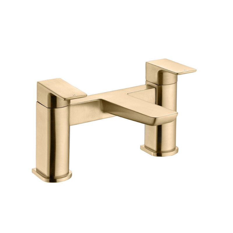 Antonio Brushed Brass Bath Filler Mixer Tap