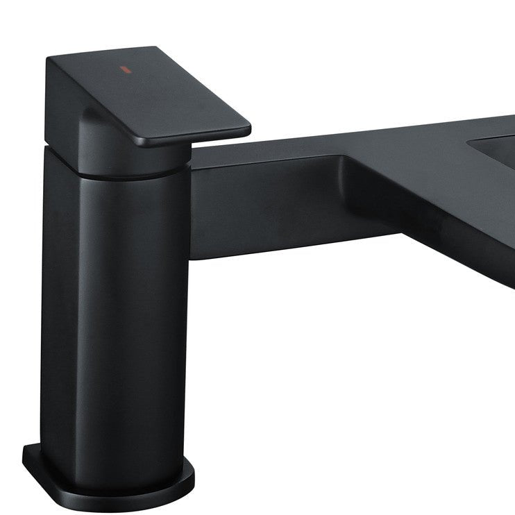 Antonio Matt Black Bath Filler Tap