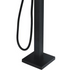 antonio matt black freestanding bath tap with shower kit, Alessio, Black Bath Taps, Free Standing Bath Taps, Taps, 4