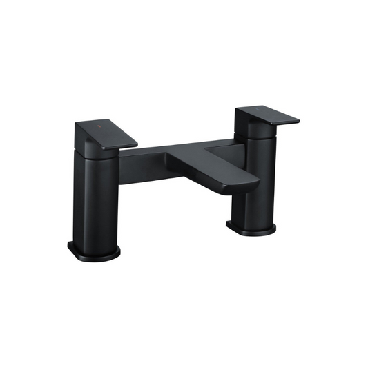 antonio matt black bath filler tap, Alessio, Black Bath Taps, Taps, 1