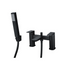 antonio matt black bath mixer tap with shower kit, Alessio, Black Bath Shower Mixer Taps, Bath Taps, Taps, 2