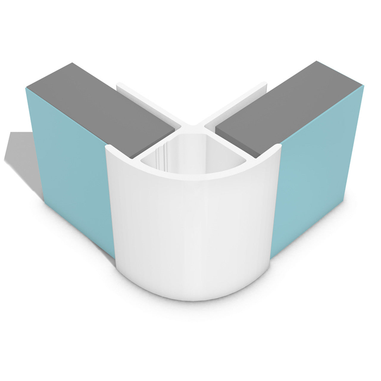 Multipanel External Bullnose Corner Trims - Multiple Colours Available