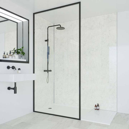 Multipanel Grey Marble Classic Shower Panel
