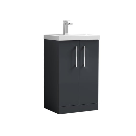 nuie 500mm floor standing 2 door vanity basin 1arn1401a, Nuie, Sink Vanity Unit, Basin Unit, 1