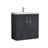 nuie 800mm floor standing 2 door vanity basin 1arn1405a, Nuie, Sink Vanity Unit, Basin Unit, 1