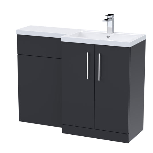 nuie 1100mm right hand combinationarn1411r, Nuie, Bathroom Cabinet, 1