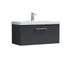 nuie 800mm wall hung 1 drawer vanity basin 1arn1425a, Nuie, Wall Hung Vanity Unit, 1