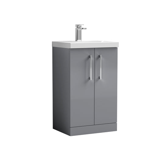 nuie 500mm floor standing 2 door vanity basin 1arn2201a, Nuie, Sink Vanity Unit, Basin Unit, 1