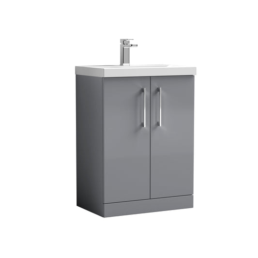 nuie 600mm floor standing 2 door vanity basin 1arn2203a, Nuie, Sink Vanity Unit, Basin Unit, 1