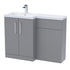 nuie 1100mm left hand combinationarn2211l, Nuie, Bathroom Cabinet, 1
