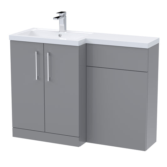 nuie 1100mm left hand combinationarn2211l, Nuie, Bathroom Cabinet, 1