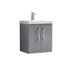 nuie 500mm wall hung 2 door vanity basin 1arn2221a, Nuie, Wall Hung Vanity Unit, 1