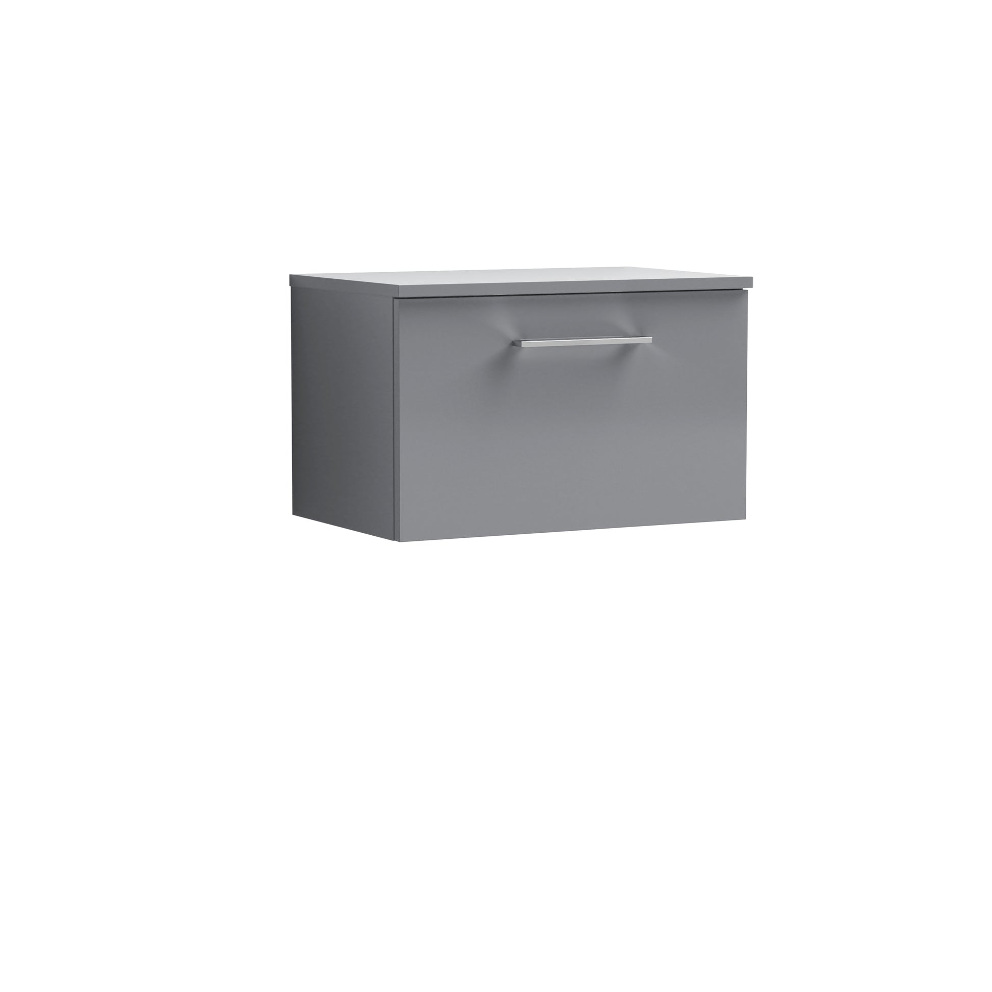 Nuie 600mm Wall Hung 1 Drawer Vanity & Worktop