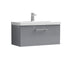 nuie 800mm wall hung 1 drawer vanity basin 1arn2225a, Nuie, Wall Hung Vanity Unit, 1