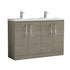 nuie 1200mm floor standing 4 door vanity double basinarn2503c, Nuie, Sink Vanity Unit, Basin Unit, 1