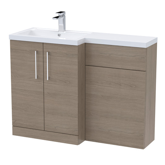 nuie 1100mm left hand combinationarn2511l, Nuie, Bathroom Cabinet, 1