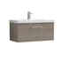 nuie 800mm wall hung 1 drawer vanity basin 1arn2525a, Nuie, Wall Hung Vanity Unit, 1