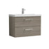 nuie 800mm wall hung 2 drawer vanity basin 1arn2526a, Nuie, Wall Hung Vanity Unit, 1