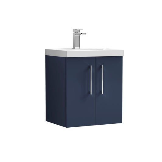 nuie 500mm wall hung 2 door vanity basin 1arn2921a, Nuie, Wall Hung Vanity Unit, 1