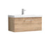 nuie 800mm wall hung 1 drawer vanity basin 1arn3025a, Nuie, Wall Hung Vanity Unit, 1