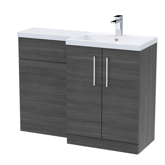 nuie 1100mm right hand combinationarn511r, Nuie, Bathroom Cabinet, 1