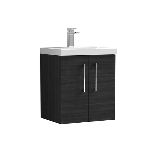 nuie 500mm wall hung 2 door vanity basin 1arn621a, Nuie, Wall Hung Vanity Unit, 1