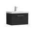 nuie 600mm wall hung 1 drawer vanity basin 1arn622a, Nuie, Wall Hung Vanity Unit, 1