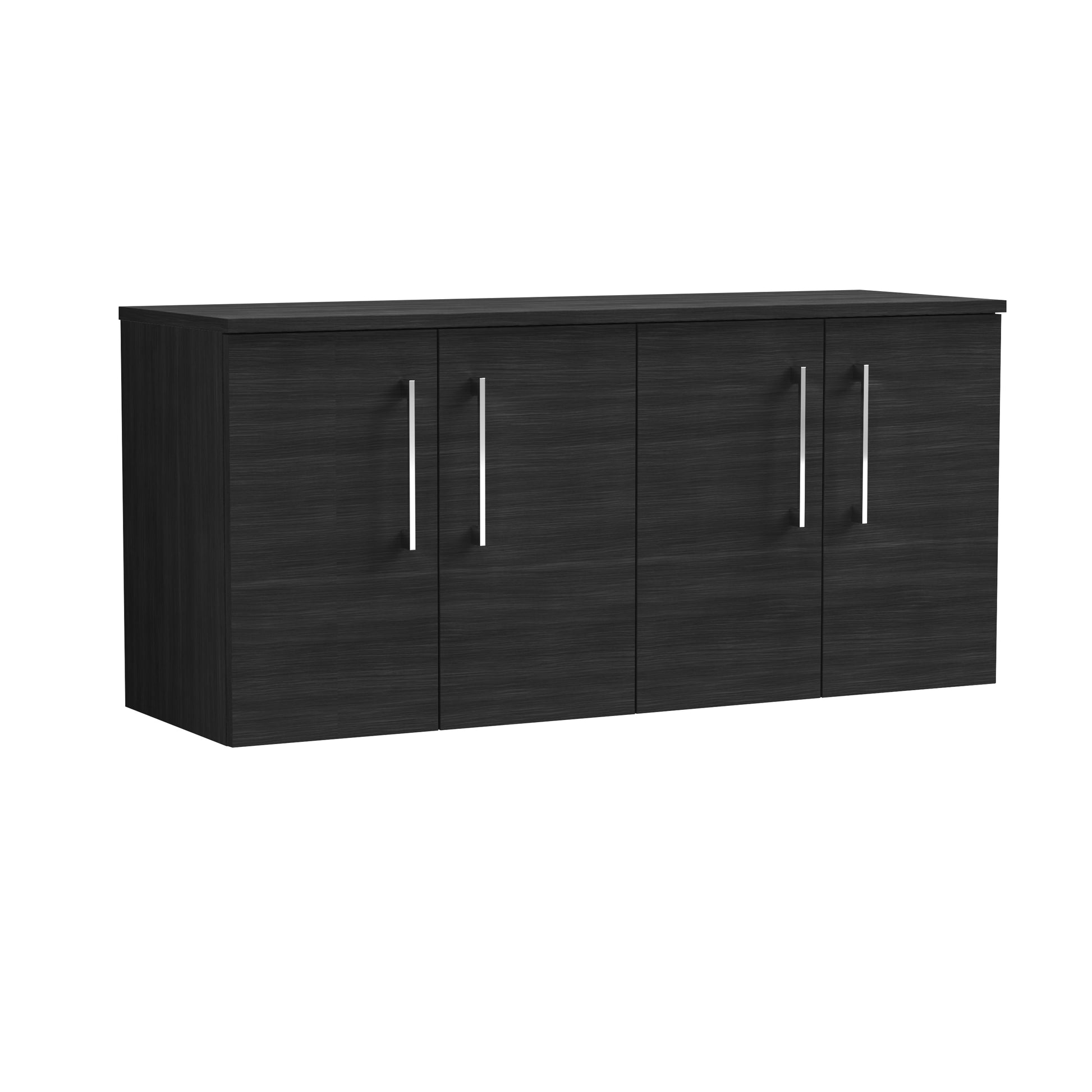 Nuie 1200mm Wall Hung 4 Door Vanity & Worktop